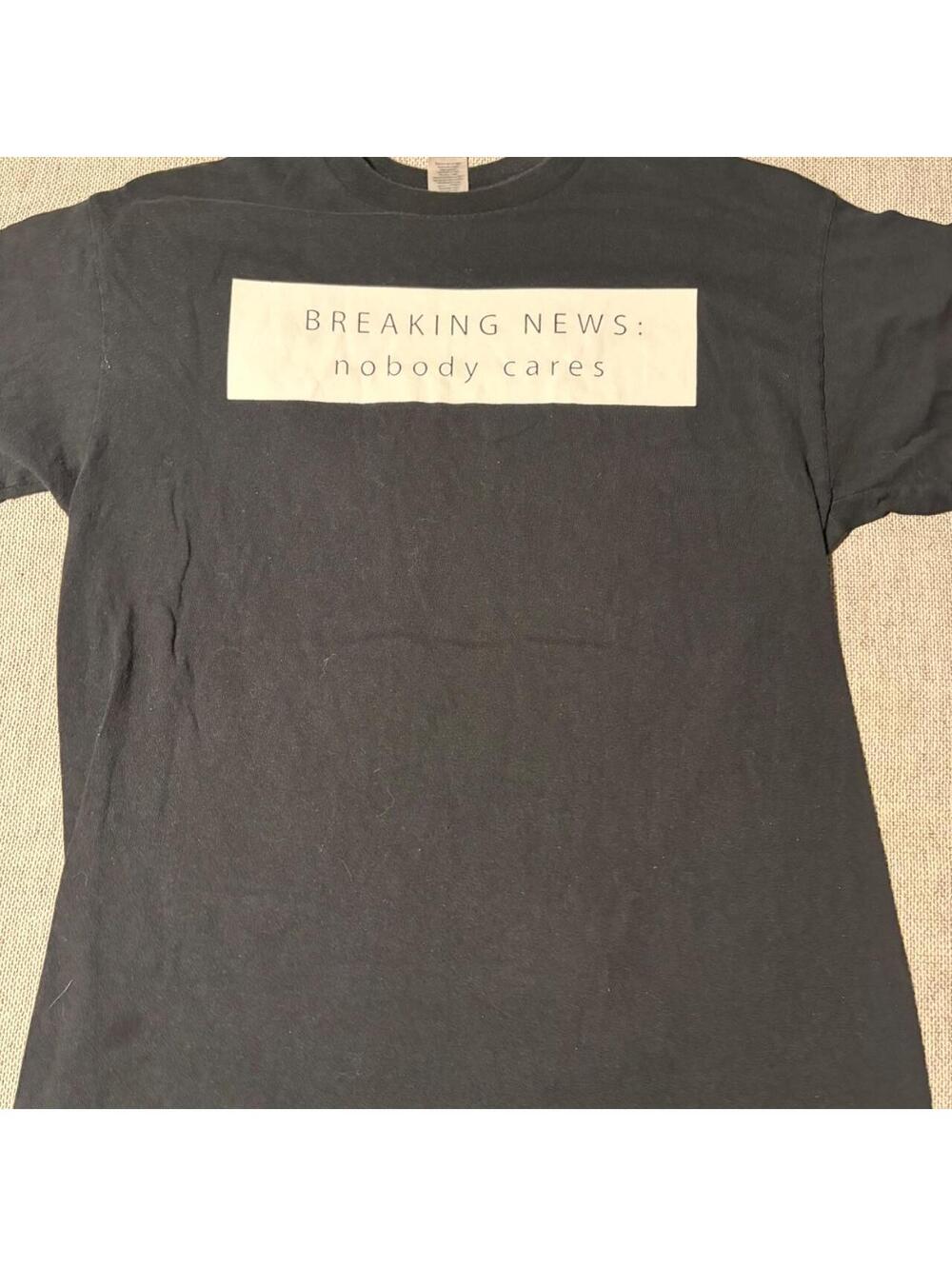 Nobody Denim Men's Black Tshirt